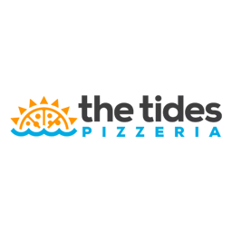 The Tides Pizzeria logo.